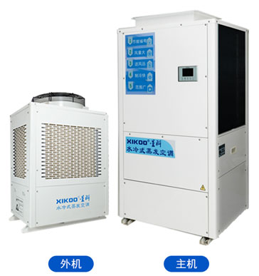 蒸發(fā)冷省電空調(diào)立式管道機