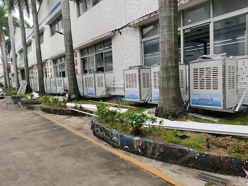 廣東某女子戒毒所生產車間選擇星科環?？照{冷風機